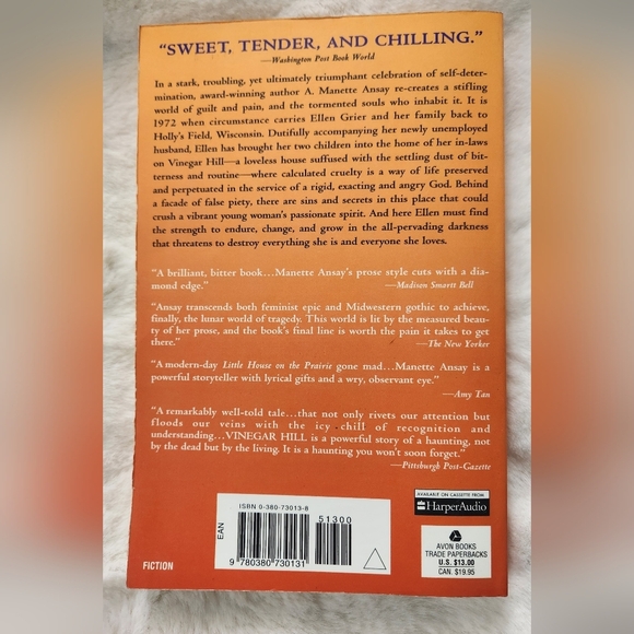 2/$10 - Vinegar Hill By A. Manette Ansey - Picture 2 of 2